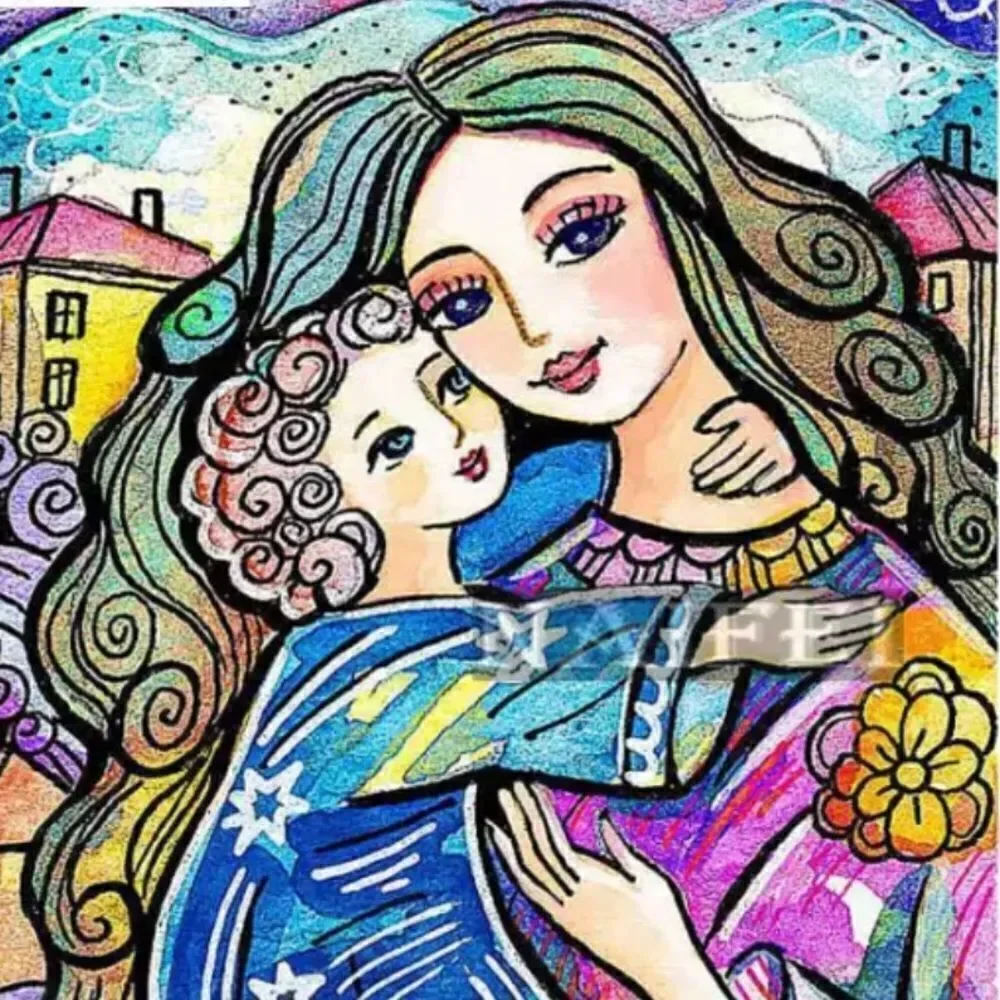 MOTHER & Son Diamond Painting!